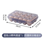 跨境TEMU户外露营保鲜盒鸡蛋收纳盒抽屉式防震防碎加高鸡蛋收纳盒