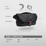26机能武装斜挎包潮流通勤休闲男士背包便携耐用旅行超轻胸包防水