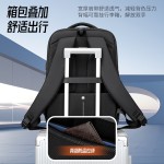 新款出行双肩包男商务休闲多功能旅行包大容量背包潮流时尚电脑包