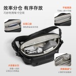 男士斜挎包休闲包外出便携包高级感手提单肩包男款胸包出行小背包