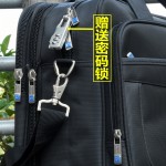 加厚加大电脑包男士手提包商务出差旅行公文包大容量单肩斜挎背包