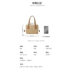 夏季新款时尚潮流休闲百搭手提编织包旅游度假菜篮子包单肩斜挎包