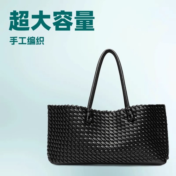 za家纯手工编织包2025年潜水料防水大容量单肩包百搭子母腋下包