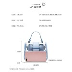 ins透明包女包包2026新款时尚四季果冻包女pvc手提包链条包斜挎包