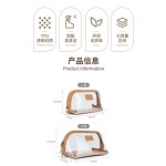 亚马逊热销tpu果冻透明化妆包时尚高级收纳袋防水大容量洗漱包包