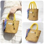 编织包小包伴手礼拍照装饰手提女包手工草编包海边度假沙滩包女包