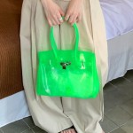 kiiikiii同款果冻包凯莉包夏季新款通勤托特包时尚中号腋下包女