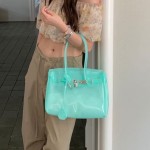 kiiikiii同款果冻包凯莉包夏季新款通勤托特包时尚中号腋下包女
