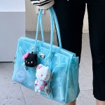kiiikiii同款果冻包凯莉包夏季新款通勤托特包时尚中号腋下包女