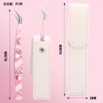 设计款造景贴纸镊子高精密加长夹头金羽夹手工文创工具假睫毛镊子