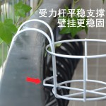 加粗栏杆花架阳台悬挂式铁艺花篮栏杆护栏窗台花盆置物架花盆承重