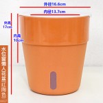 源头工厂跨境塑料懒人自吸水花盆家用简约种植神器加厚塑料园艺盆
