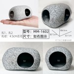 鱼缸造景装饰三湖慈鲷鱼躲避屋迷你鹦鹉异型鱼繁殖罐虾屋产卵陶罐