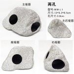 鱼缸造景装饰三湖慈鲷鱼躲避屋迷你鹦鹉异型鱼繁殖罐虾屋产卵陶罐