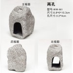 鱼缸造景装饰三湖慈鲷鱼躲避屋迷你鹦鹉异型鱼繁殖罐虾屋产卵陶罐