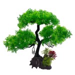 微景观沙盘造景人造植物小盆景摆件假树鱼缸装饰塑料仿真水草水族