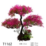 微景观沙盘造景人造植物小盆景摆件假树鱼缸装饰塑料仿真水草水族