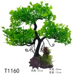 微景观沙盘造景人造植物小盆景摆件假树鱼缸装饰塑料仿真水草水族