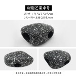 外贸鲷罐陶罐异型三湖鱼缸水族石头洞景慈鲷科用鱼缸装饰造景