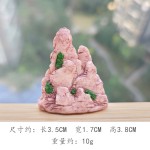新品仿真假山山峰奇石微缩场景苔藓园艺造景diy装饰品配件小摆件