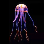 出口仿真水母鱼缸装饰品发光水母水族箱造景摆件人造水母多色可选