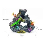 鱼缸装饰水族箱造景背景仿真青苔珊瑚礁珊瑚摆件仿海底石仿真假山
