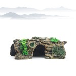 鱼缸鱼虾躲避洞宠物躲避罐装饰品树脂小摆件水族箱造景乌龟爬台洞