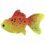 厂家 夜光仿真大号金鱼 海洋水母鱼缸造景装饰品水族硅胶仿真鱼