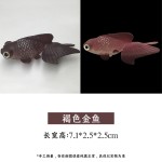 夜光仿真金鱼 假海洋水母鱼缸装饰品批发 硅胶彩色缸鱼魔鬼鱼