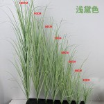 跨境仿真单支芦苇洋葱草假草家居庭院装饰造景园林景观配材绿植