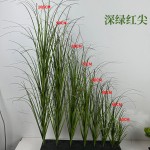 跨境仿真单支芦苇洋葱草假草家居庭院装饰造景园林景观配材绿植