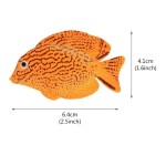 鱼缸造景仿真海洋鱼水族箱装饰品假鱼塑料会游动假鱼夜光鱼观赏鱼