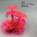 新款仿真软体珊瑚水族鱼缸造景装饰环保硅胶珊瑚供应跨境电商厂家