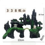 摆件树脂仿真假山顺丰山水族箱鱼缸造景装饰品工艺品厂家直销