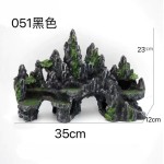 摆件树脂仿真假山顺丰山水族箱鱼缸造景装饰品工艺品厂家直销