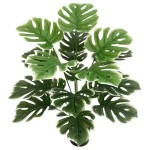 北欧仿真植物龟背叶盆栽室内客厅造景假绿植落地摆件装饰过胶植物