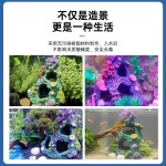 热销水族鱼缸造景装饰鱼缸水族箱假山珊瑚造景套餐 金鱼缸躲避屋