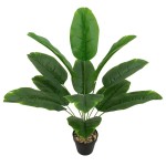 仿真植物18头旅人蕉天堂鸟北欧大芭蕉叶绿植园林装饰造景假树跨境