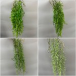 仿真植物墙配饰 仿真 小植物壁挂橱窗酒店造景装饰垂挂假绿植批发