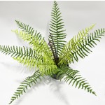 亚马逊仿真绿植蕨类绿植假花12头波斯叶植物墙配材装饰把束造景草