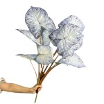 3D打印彩叶芋仿真绿植造景家居装饰海芋叶海棠叶彩芋叶摄影道具