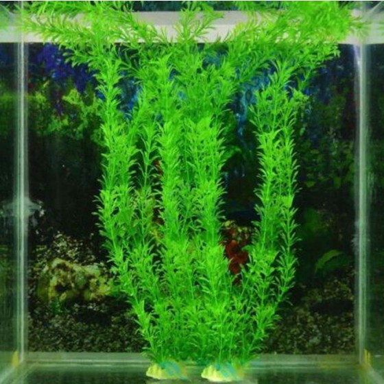 仿真水草 厂家销售热品水族箱植物鱼缸造景塑料假花装饰用品 香草