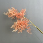 仿真高品质黄栌绿植迷雾松烟树雾凇草 婚庆假花造景装饰千丝草