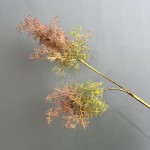 仿真高品质黄栌绿植迷雾松烟树雾凇草 婚庆假花造景装饰千丝草