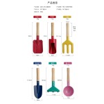 园艺工具套装花园铲园艺小铲子种花种菜家用工具铁铲户外翻土锄头