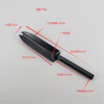 赶海沙滩铲子园艺工具养花种菜挖野菜挖药材铲砂泥户外铲砂神器