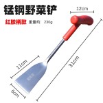 挖蒜铲子农用不锈钢花铲园艺锄草小铲子塑柄挖野菜除草挖大蒜铲子