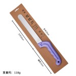 花店不锈钢花泥刀花艺用品插花切割鲜花泥工具面包刀多用途刀具