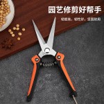 强力摘果剪园林省力修枝剪多功能便捷树枝剪不锈钢家用花艺专用剪