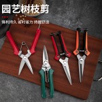强力摘果剪园林省力修枝剪多功能便捷树枝剪不锈钢家用花艺专用剪